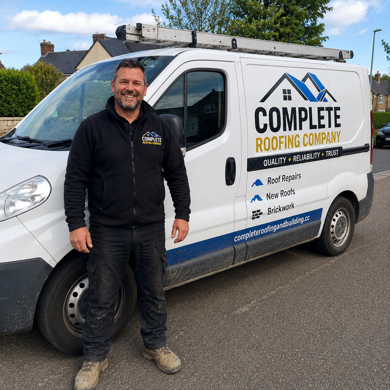 James, owner of Complete Roofing & Building